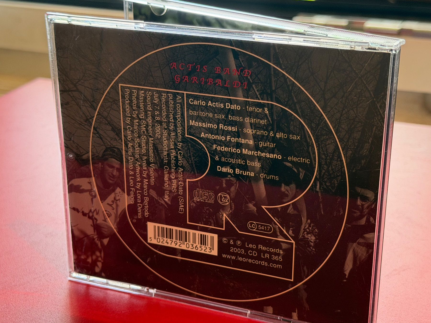 CD: Actis Band - Garibaldi - HF41BS – Usato da Küsnacht ZH venduto da JazzRecords 1