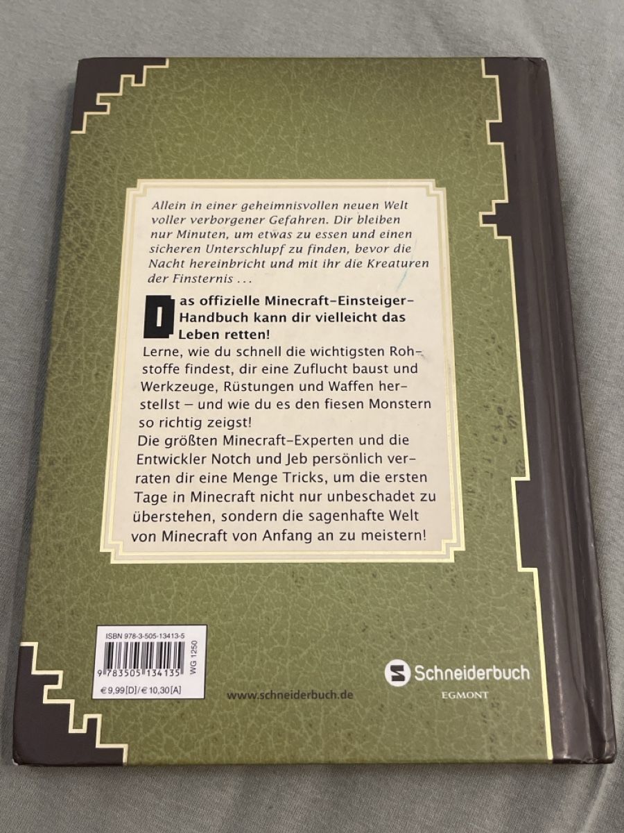Livres: MINECRAFT, Das Einsteiger Handbuch – Neuf (Voir description) à Uster par Kaito_4 1