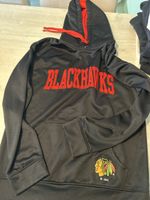 Pullover Blackhawks NHL Schwarz Rot Grösse M/38-40