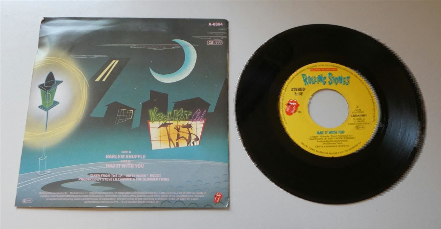 Dischi in vinile: The Rolling Stones – Harlem Shuffle – Usato da Frauenfeld venduto da Astra13 2