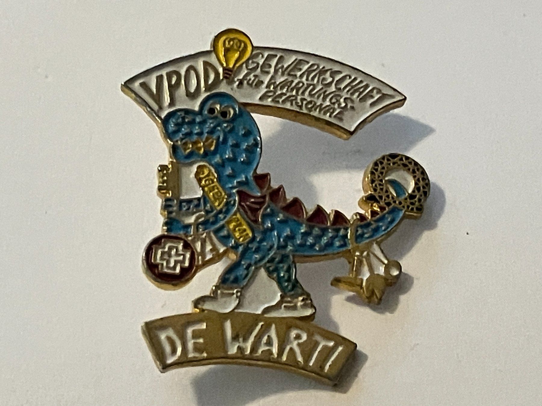 Placchette & Badge: 1 Pin VPOD De Warti – Usato da Basel venduto da djwwpp
