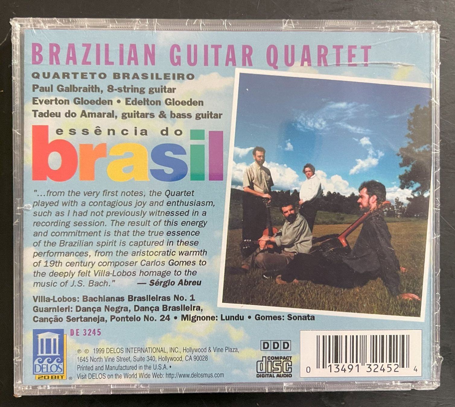 CD: Brazilian Guitar Quartett CD - Ungepackt – Nuovo e nell'imballaggio originale da Oftringen venduto da Vucki 1