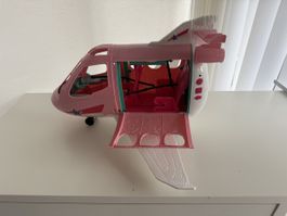 Spielzeugflugzeug rosa ohne Zubehör gut erhalten