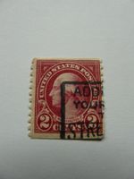 USA 1925  Georg Washington - 2 Cent Rot; Gestempelt
