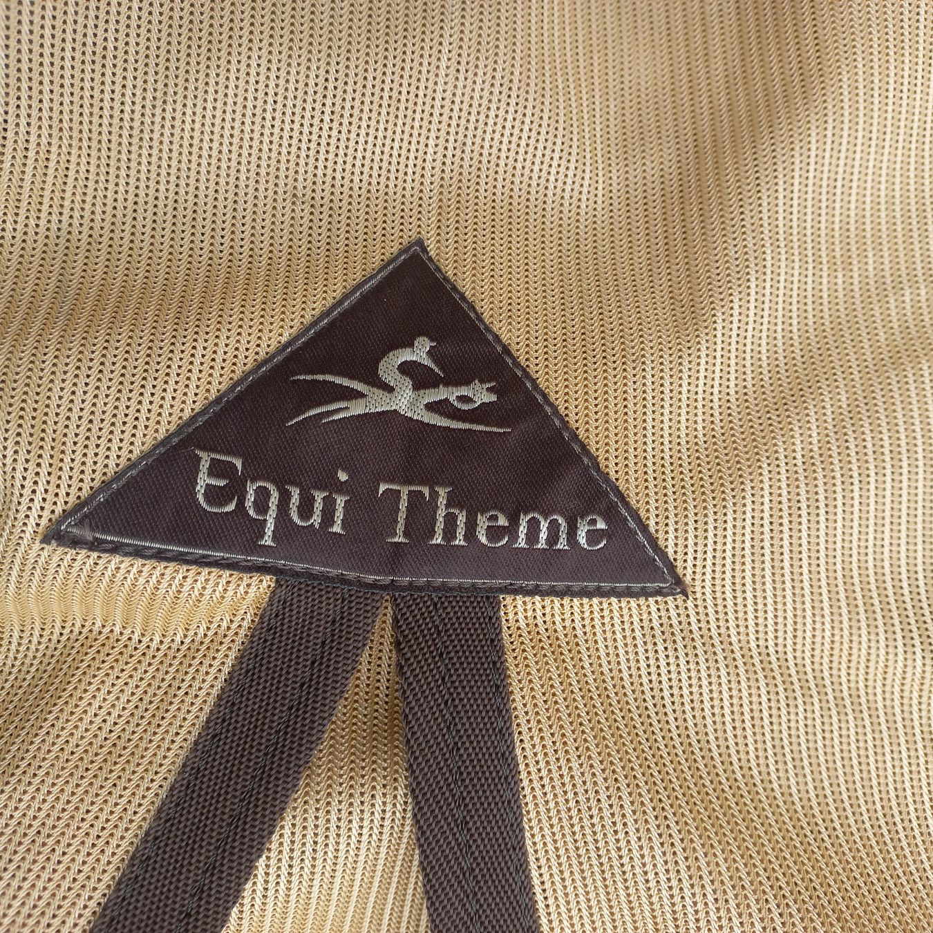 Coperte & Accessori: Pferdedecke Equi Theme Netzdecke beige braun – Usato da Subingen venduto da RR-DD 1