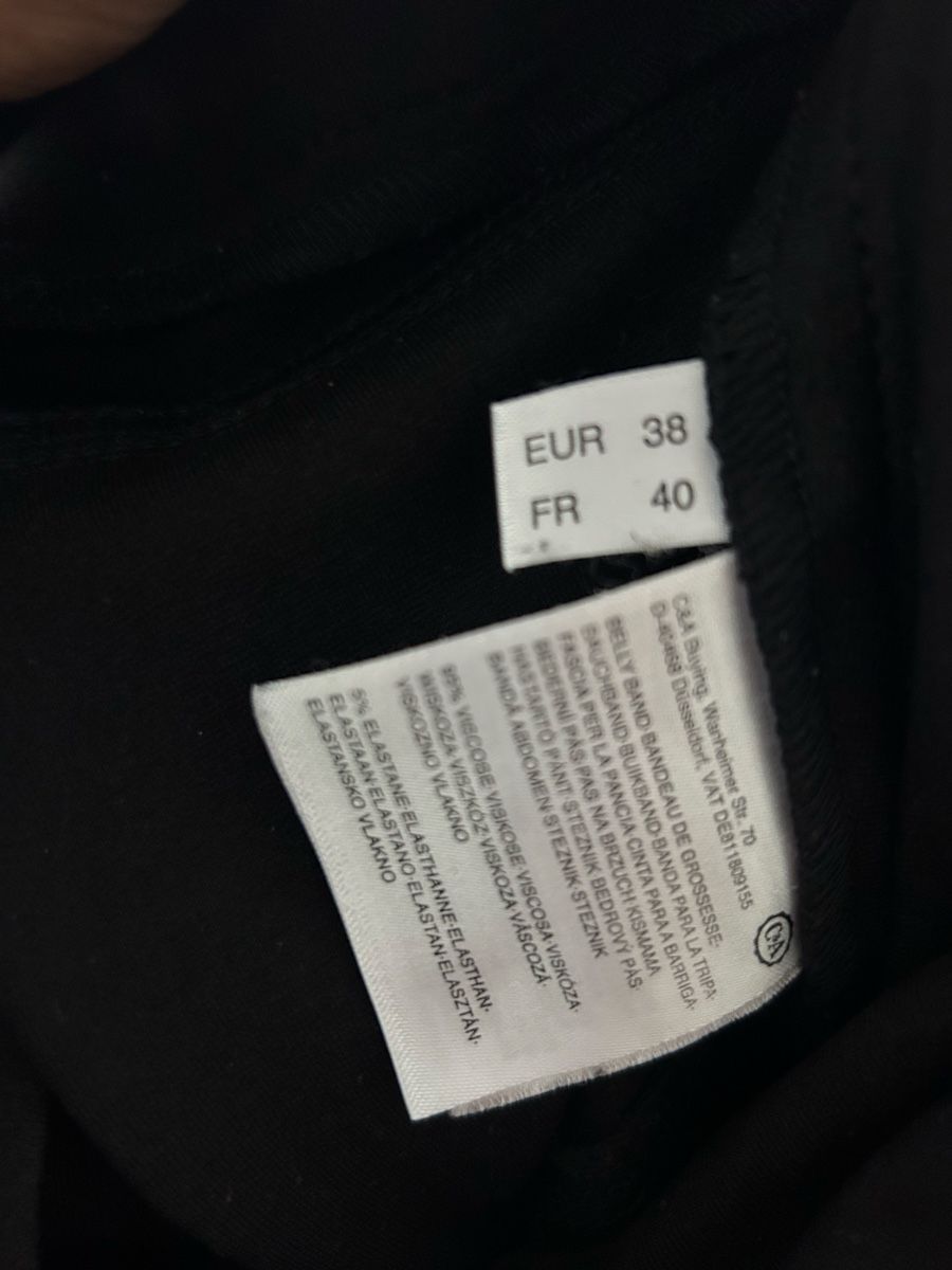 C&A Leggings: C&A Schwangerschaftshose Gr.38 – Usato da Vordemwald venduto da has_796n 3