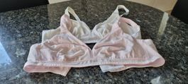 UP2 Fashion BHs, Grösse 85B, Weiss und Rosa, neu