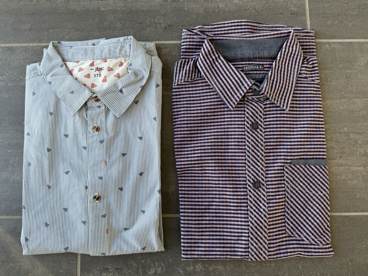 Hemden, T-Shirts & Polos: 2 Langarm Hemden Gr. 170 / S – Gebraucht aus Rothenfluh von Aisha98