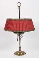 Vintage Lampe rot