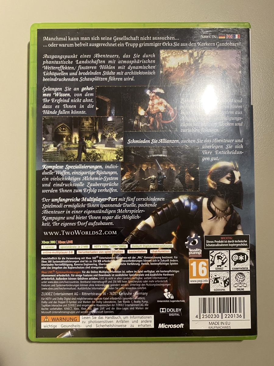 Microsoft Giochi: Two Worlds 2 für Xbox 360 – Usato da Thunstetten venduto da Virus_33 2