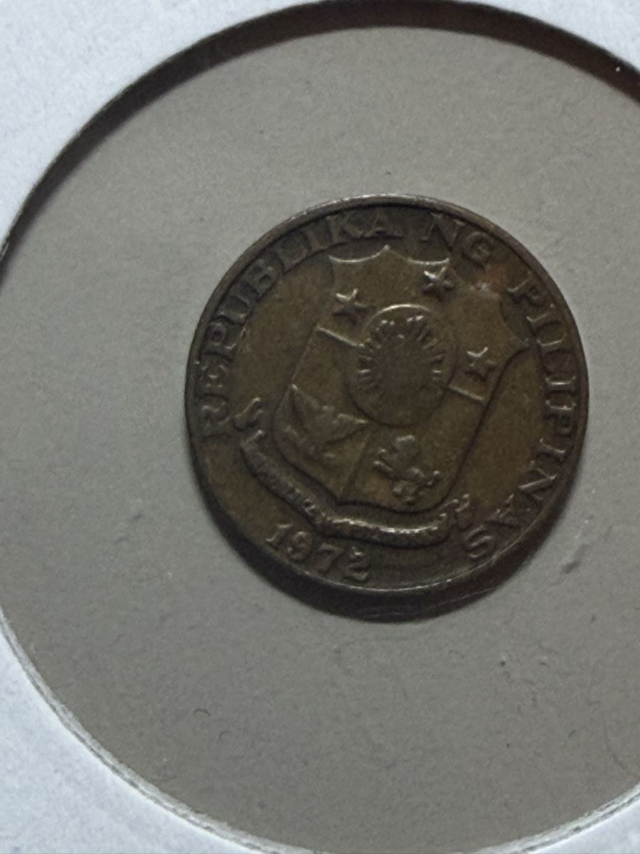Toutes les monnaies: Philippines- 5 cents - 1972 – D'occasion à Payerne par Mike1682 1