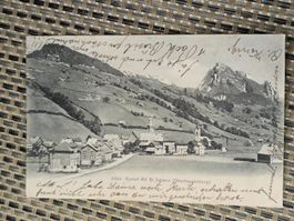 Alte PK / Kurort Alt St Johann - Gelaufen 1904