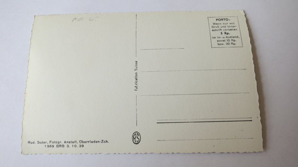 Cartoline postali: Veltheim / AG - um ca.1960 – Usato da Jona venduto da centumprata 1