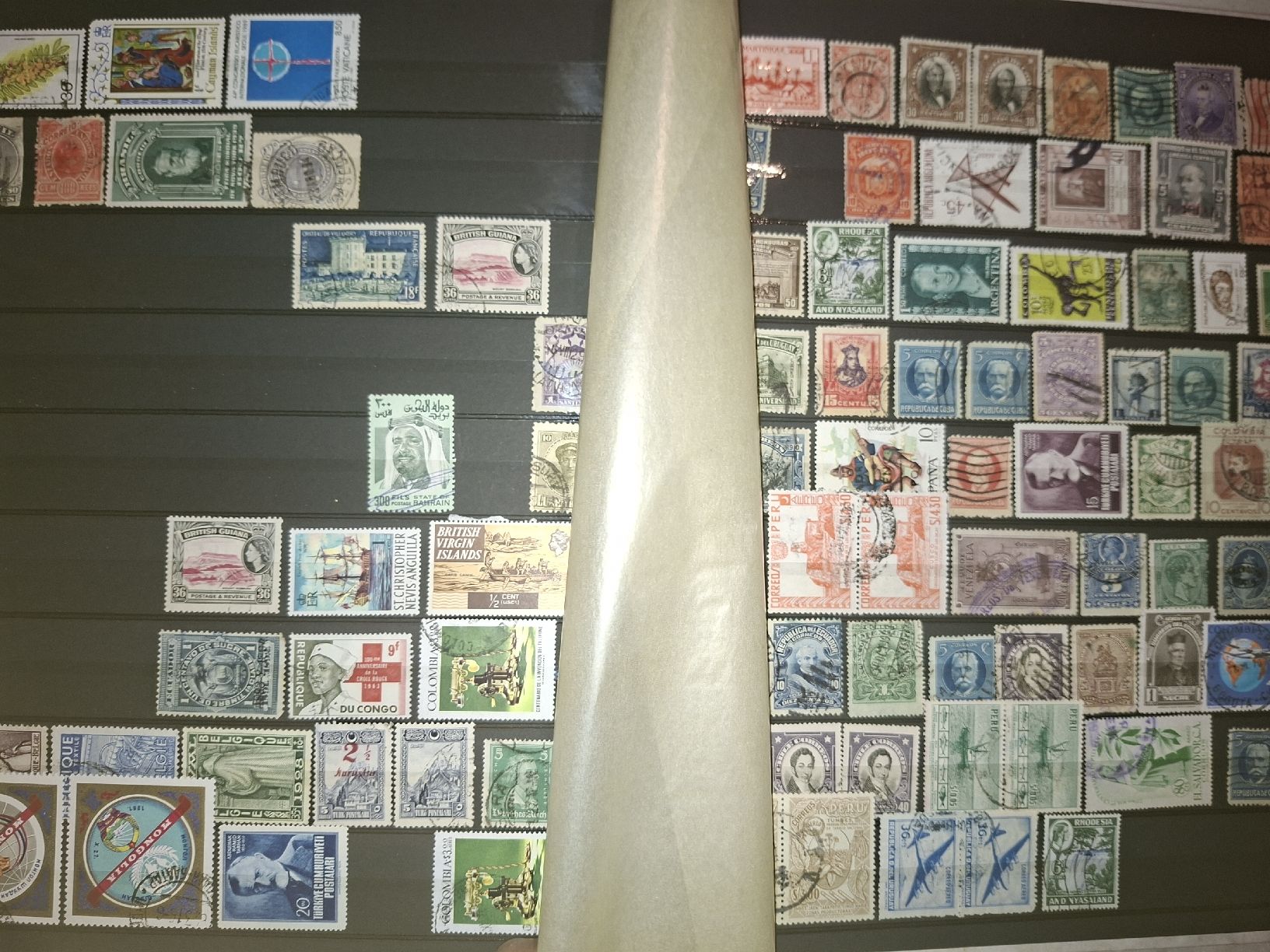 Alle Briefmarken: Sammlung Diverser Länder Alt ältere Jahrgänge  – Gebraucht aus Balgach von SIMEON27 5