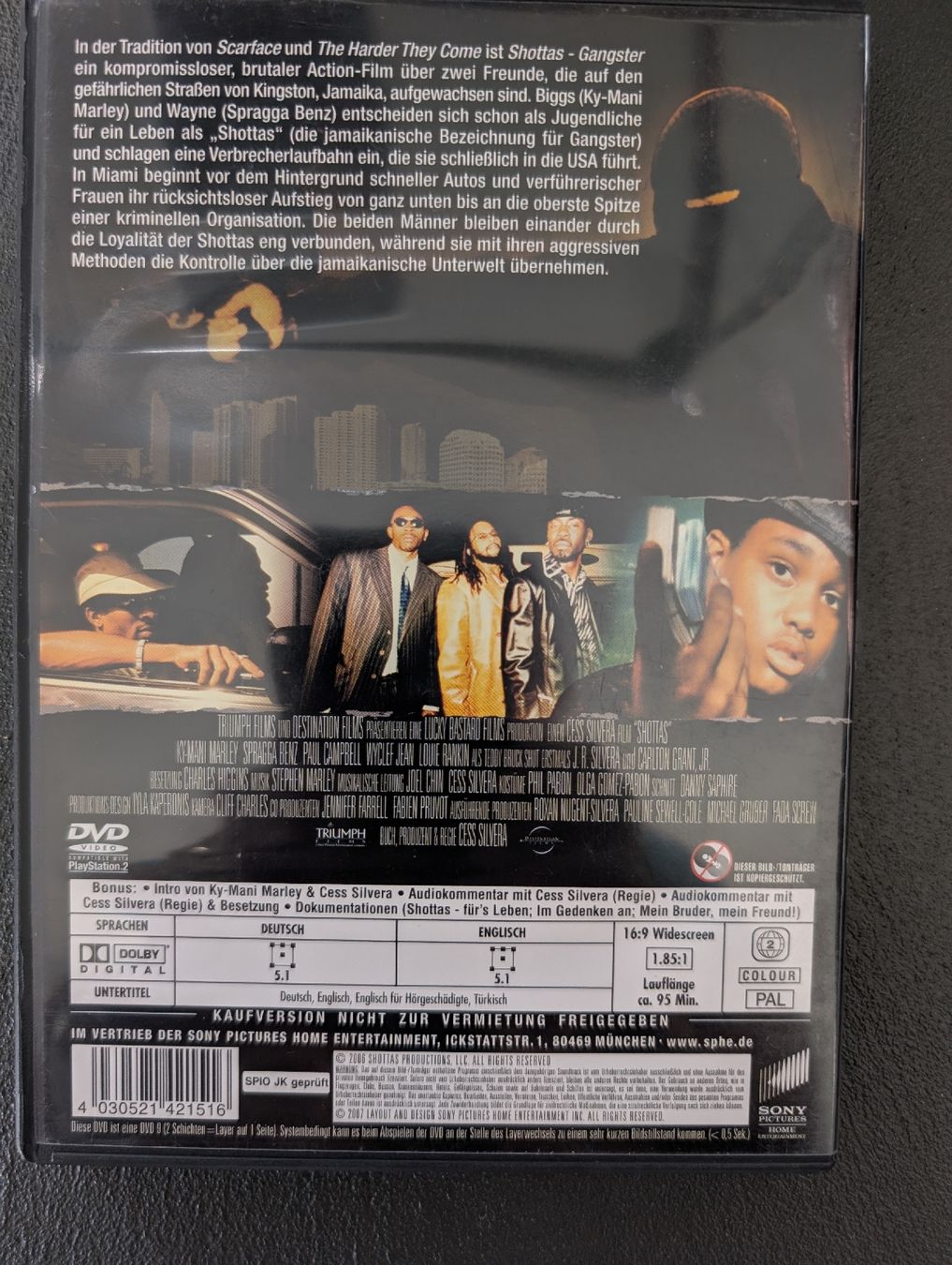 Tutti i DVDs: DVD Shottas Gangster – Usato da Münsingen venduto da Rehtre 1