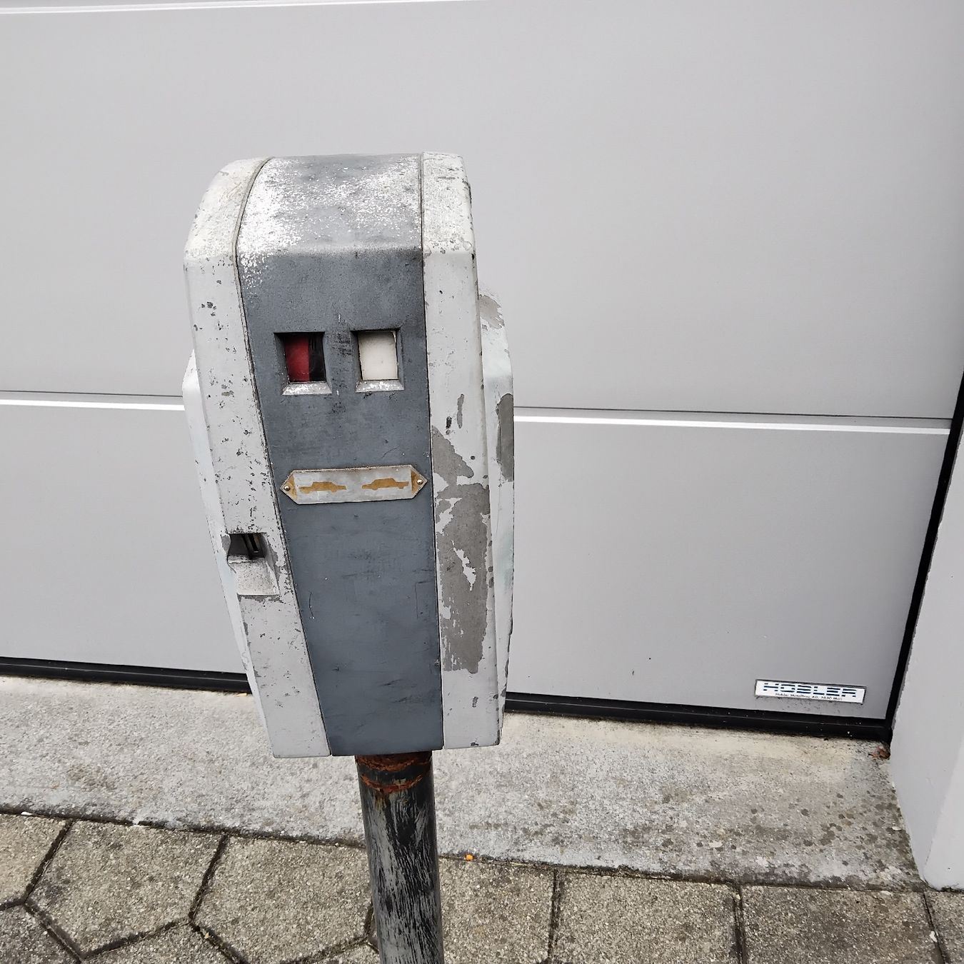 Sonstiges zum Sammeln & Seltenes: Originale Parkuhr Kienzle - Deko oder Restauration! – Defekt aus Jonen von Brokk 2