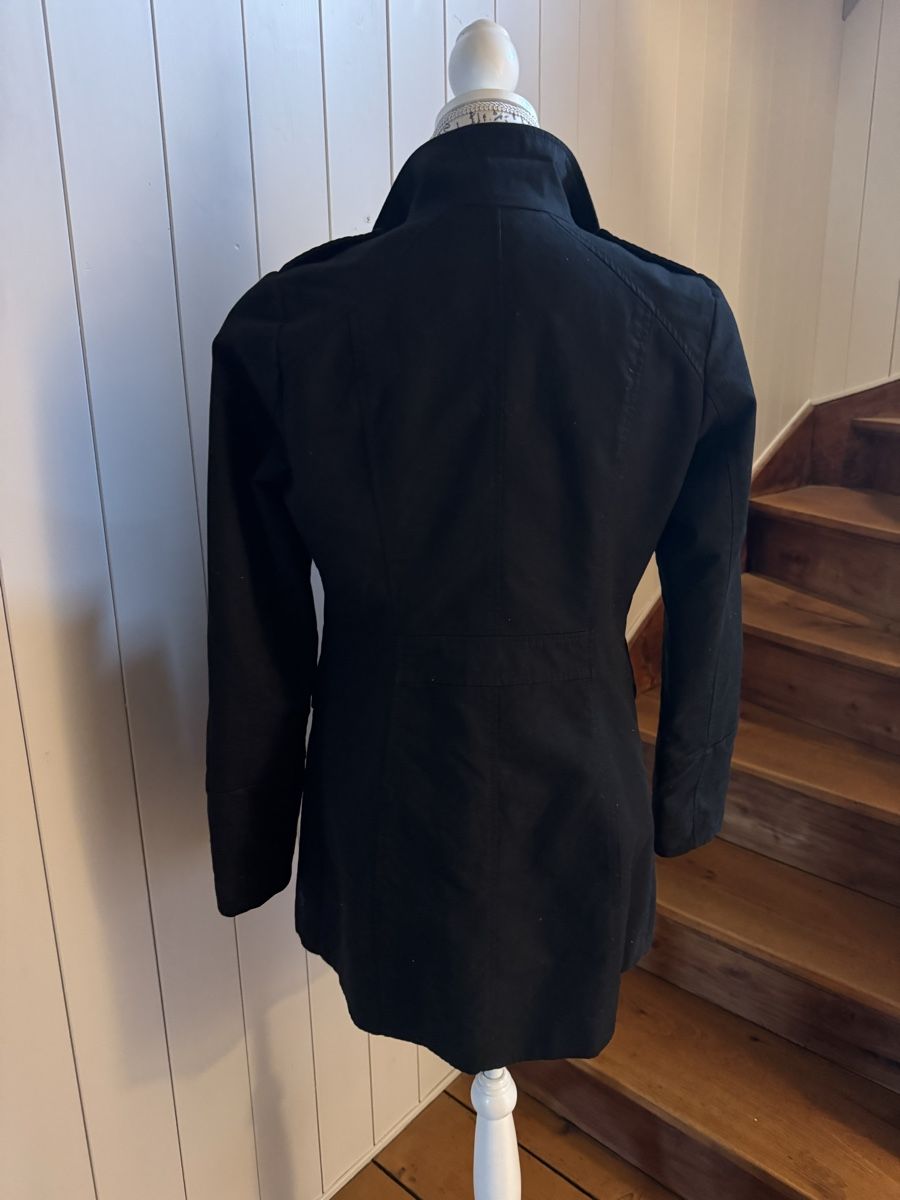 Promod Jacken & Mäntel: Leichte Jacke Schwarz aus Baumwolle, Grösse 36 – Gebraucht aus Cham von matap1 3