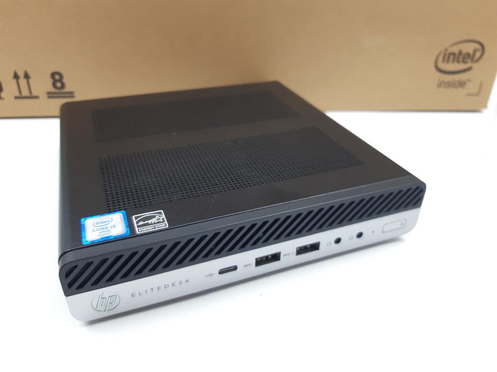 HP EliteDesk 800 G3 Mini Desktop unbenutzt mit OVP und WLAN | Kaufen ...