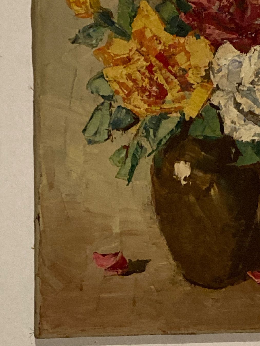 Gemälde: A. Rolland Stilleben mit Blumen in Vase – Gebraucht aus Hirzel von pjn_d7xp 5