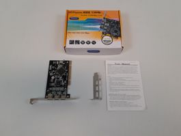 PCI-EXPRESS IEEE 1394B Firewire Controller Card