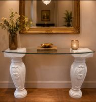 Pietra Leccese Konsole/Glasplatte wegen Umzug  Billiger !!!
