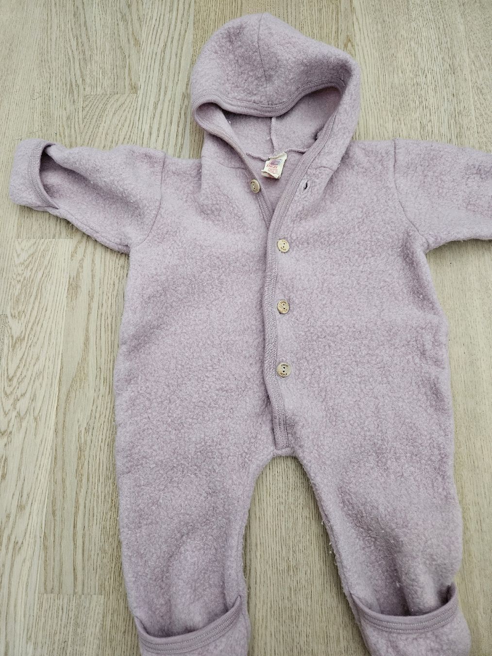 Lana: Engel Wollflece Overall 62/68 rosa – Usato da Weisslingen venduto da mina_88