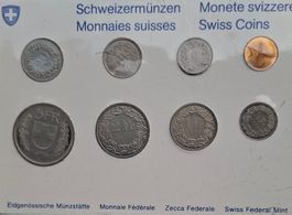 SET de monnaie suisse de 1978 - non circulé FDC