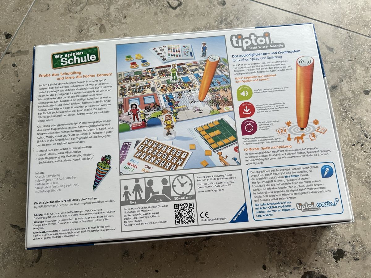 Giochi: tiptoi Wir spielen Schule Spiel – Usato da Wädenswil venduto da yan_gm82 1