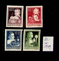 AUTRICHE SÉRIE DE TIMBRES NEUFS 1949. COTE 80 EUROS  /U348