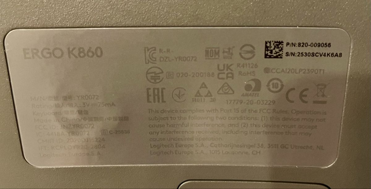 Logitech Tastaturen: Logi Ergo Tastatur – Neu (gemäss Beschreibung) aus Zürich von Deraschi 4