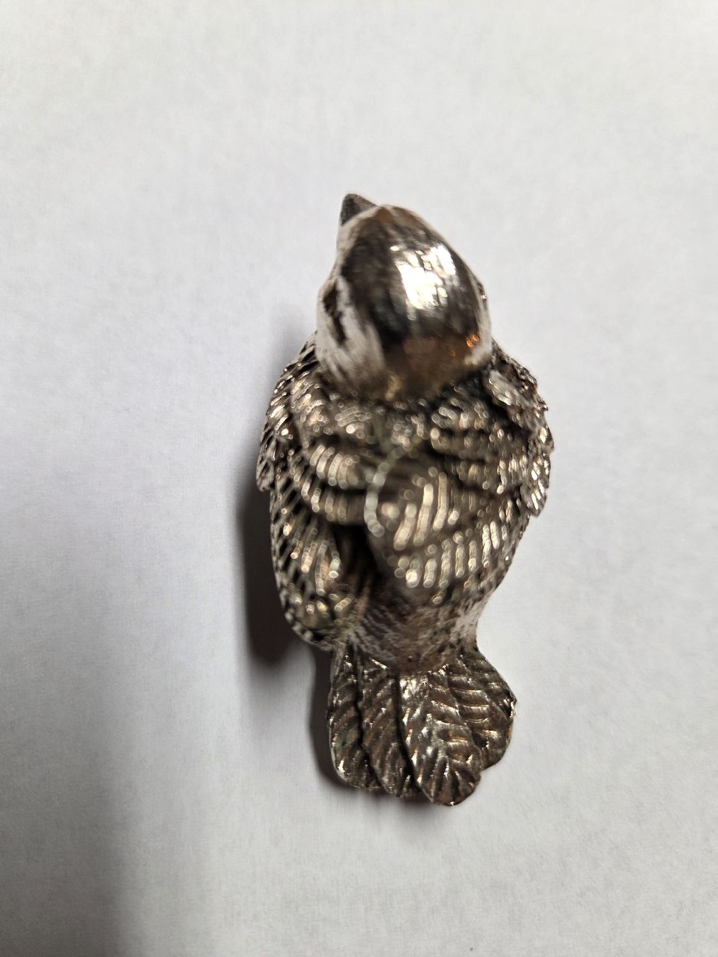 Statuette: Antiker 925 Silber Vogel – Usato da Langnau i. E. venduto da Johnny1966 2