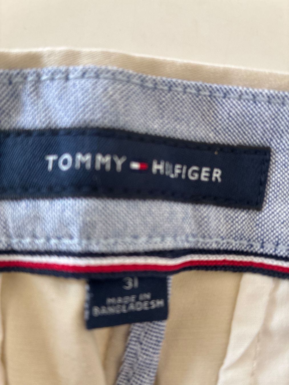 Tommy Hilfiger Pantaloni: Tommy Hilfiger, Bermudashorts, beige – Usato da Luzern venduto da Hans1937 5