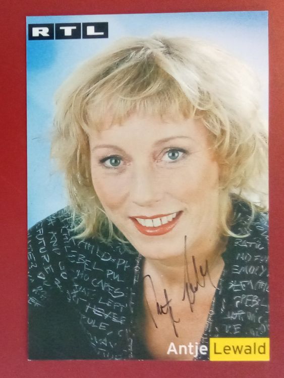 Antje Lewald Autogramm signiert Fotopostkarte 10x15cm Kaufen auf Ricardo
