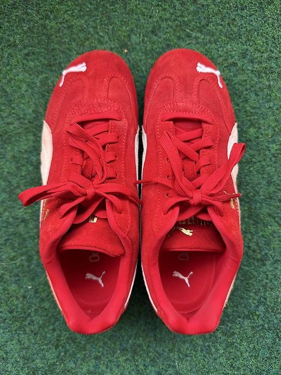 Puma Damenschuhe: Puma Speedcat, rot, Grösse 38 – Gebraucht aus Münchenstein von S.2025