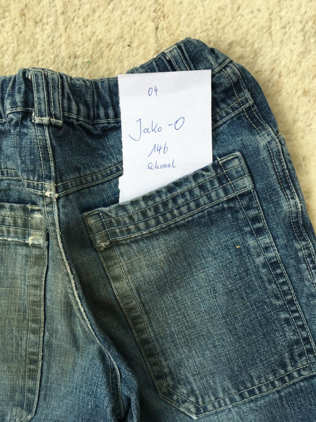 Jako-O Hosen: Hose Jeans Jako-O Gr. 146 - schmal – Gebraucht aus Zürich von Anatas1 2