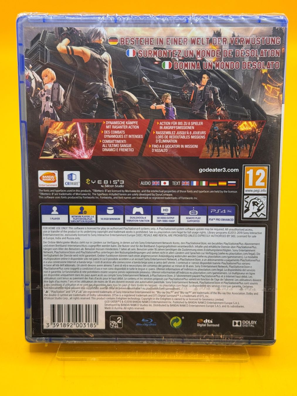 Sony Giochi: God Eater 3 - PS4 Spiel - Neuware – Nuovo e nell'imballaggio originale da Oberwil b. Zug venduto da silver2024 1