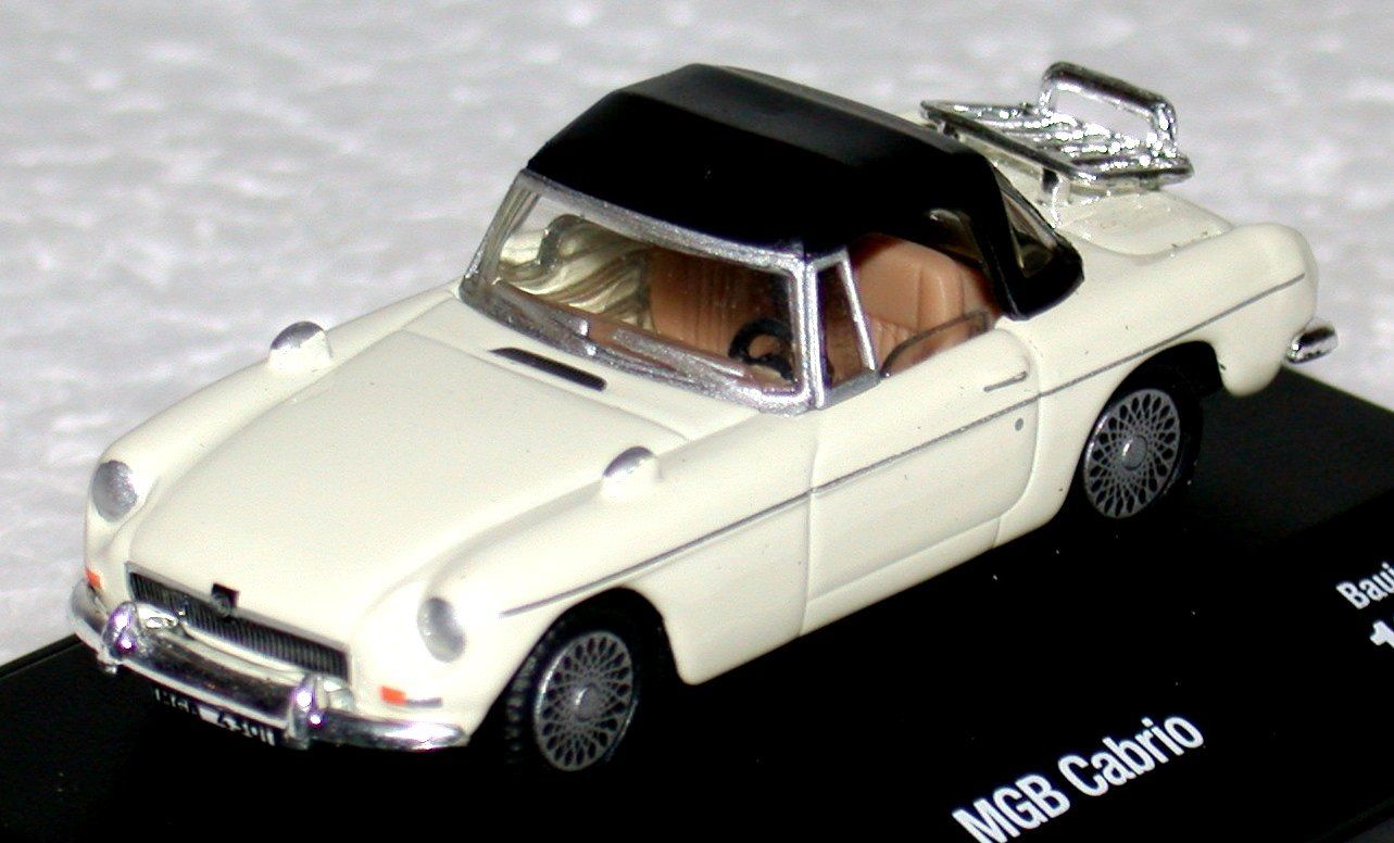 MG Modellautos: Collection 2x 1962 MGB Cabrio, 1:72 – Neu und originalverpackt aus Ortschwaben von  3