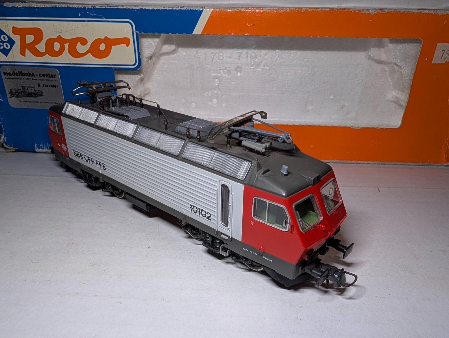 ROCO 43512 (04178) SBB Re 4/4 IV 10102 DC (D'occasion) à Gland pour CHF ...