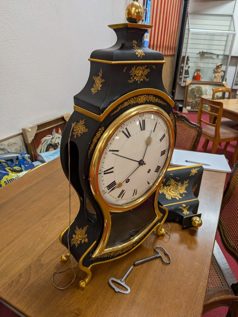 Swiss Orologi: Grosse Neuenburger Pendule Grand Sonnerie – Usato da Schönenwerd venduto da kybi 3