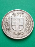5 FRANKEN 1954 SEHR SCHÖN