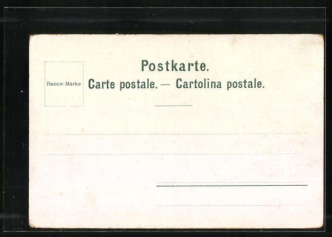 Cartoline postali: Litho Thun, Teilansicht mit Kirche und S – Usato da Berlin venduto da bartko-reher 1