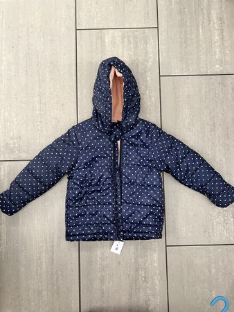 Daunen Steppjacke gefüttert Gr.92 NEU nur gewaschen ungetrag