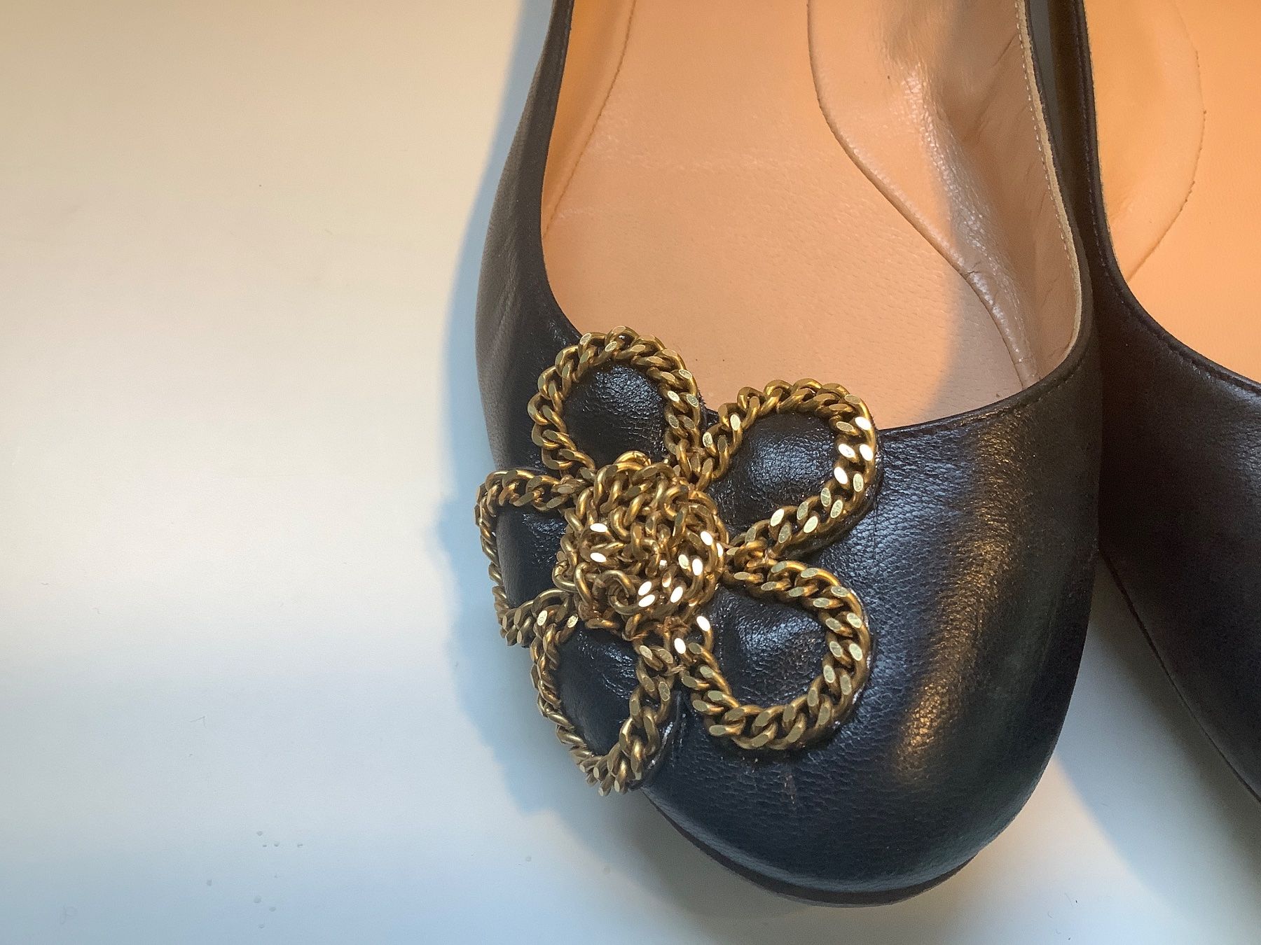 Chloé Scarpe da donna: Chloe Ballerinas, dunkelblau, Grösse 38.5 – Usato da Basel venduto da S024 5