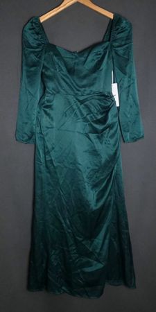 Reformation Silk Midi Dress