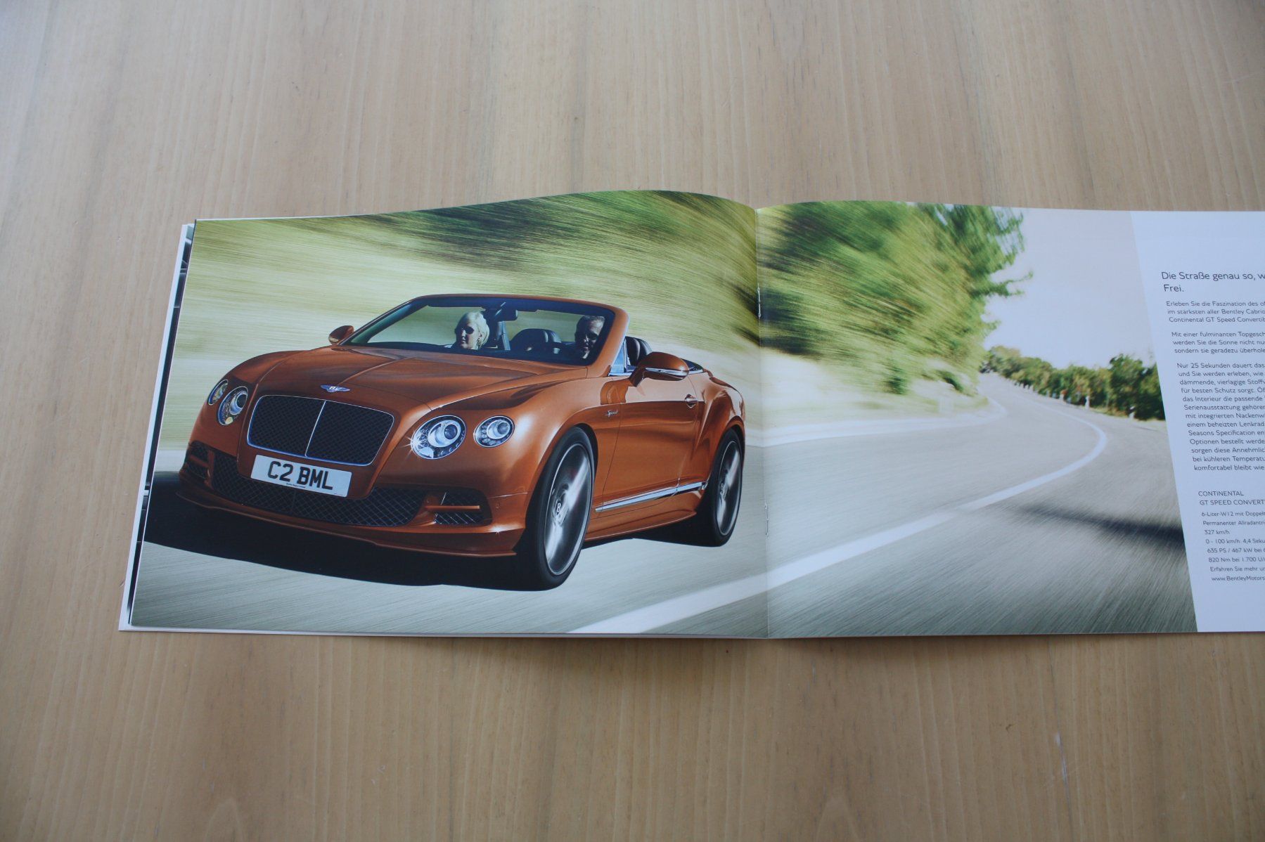 Bentley Documenti: Bentley Continental GT Speed Prospekt 2014 – Usato da Wikon venduto da erwin400 4