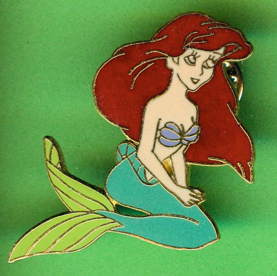 Disney Placchette & Badge: DISNEY  Prinzessin  ARIEL   – Usato da Winterthur venduto da Sammleroase