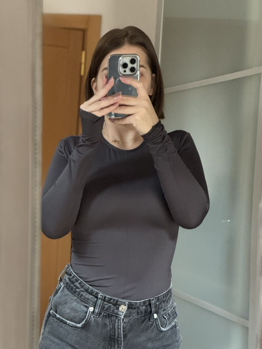 Stradivarius T-Shirts: Body manica lunga Stradivarius taglia S - – Neu (gemäss Beschreibung) aus Faido von sof_6jgl 3