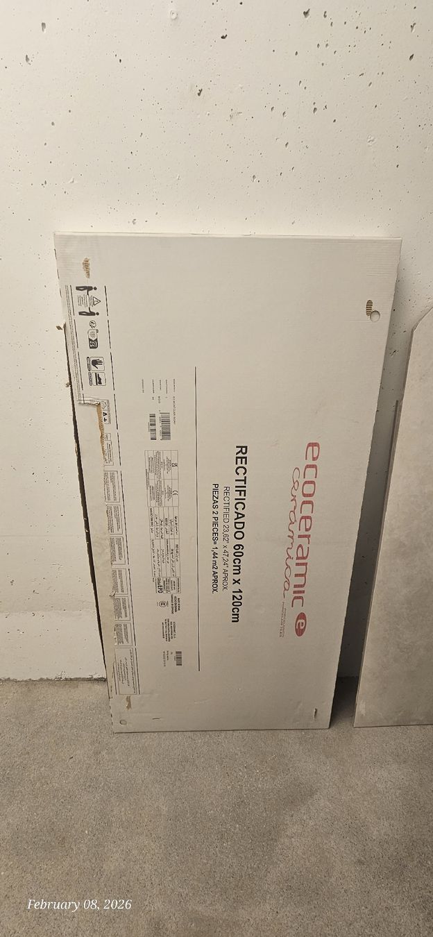 Kit di costruzioni: EcoCeramic Tiles 60cm x 120cm - Montclair Ivory! – Nuovo e nell'imballaggio originale da Zürich venduto da LOMOFY 1