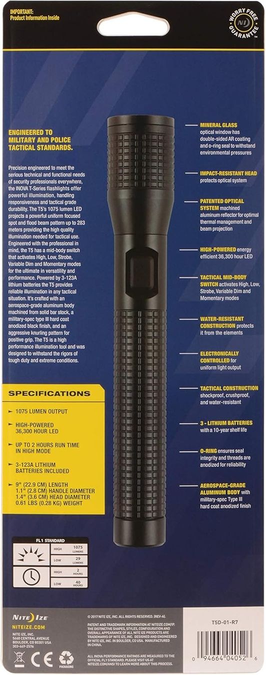 Lampade: Inova® T5 LED Tactical/Schwarz – Nuovo e nell'imballaggio originale da Lachen SZ venduto da Alex_OFFOUT 4