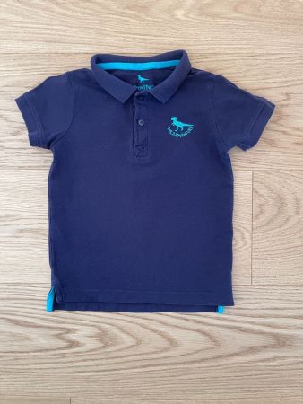 Lupilu Poloshirt Gr. 98/104 – Dunkelblau mit Dino